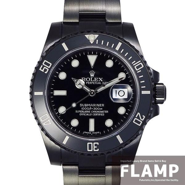 ROLEX ロレックス サブマリーナ デイト 116610LN ランダム番 DLCコーティングカスタ...