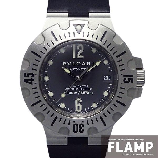 BVLGARI ブルガリ ディアゴノ プロフェッショナル スクーバ SD42S メンズ 腕時計【中古...