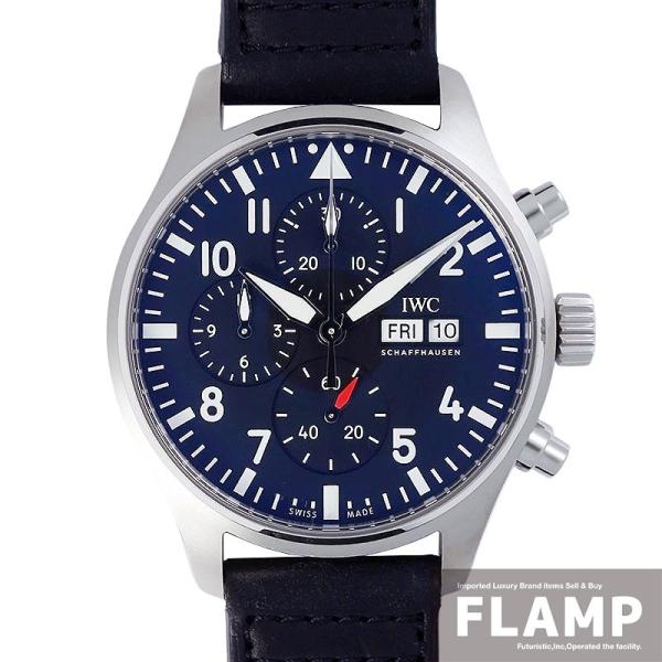 IWC アイダブリューシー パイロットウォッチクロノグラフ IW378001 43ｍｍ SS/レザー...