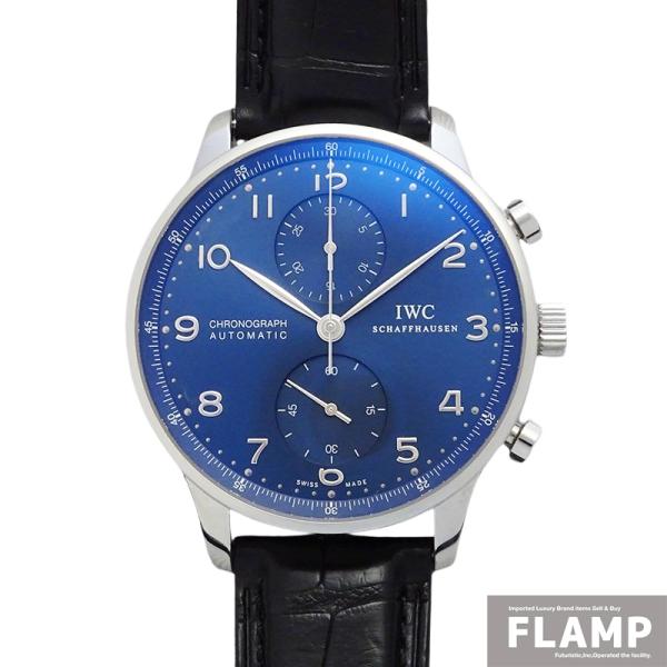 IWC アイダブルシー ポルトギーゼ クロノグラフ IW371491 メンズ 腕時計 【中古】
