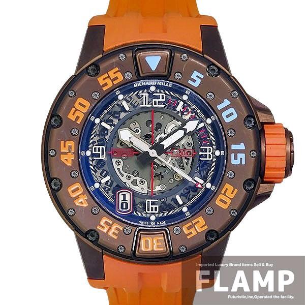 RICHARD MILLE リシャールミル RM028 オートマティック ダイバー ブラウン PVD...