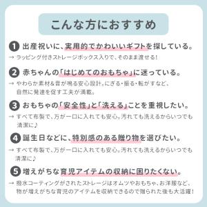 ギフトラッピング付 amanoppo 布おもち...の詳細画像3