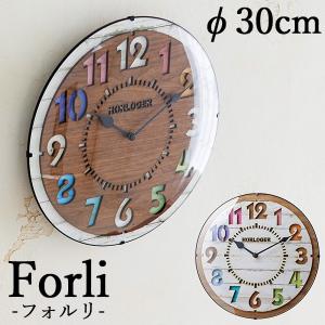 壁掛け電波時計 Forli フォルリ/INTERFORM（インターフォルム）/海外×｜flaner-y