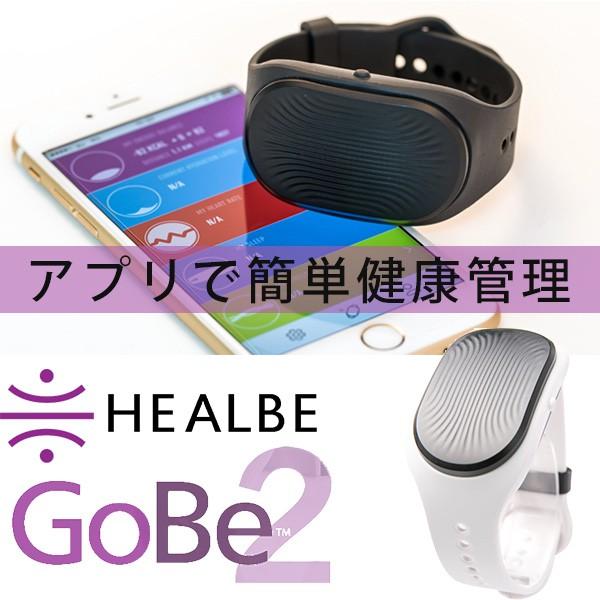 GoBe2 ゴービーツー 健康状態を自動的に記録するウェアラブル端末