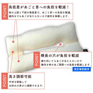 歯並びをケアする枕 HAMORU 本体+カバー...の詳細画像5