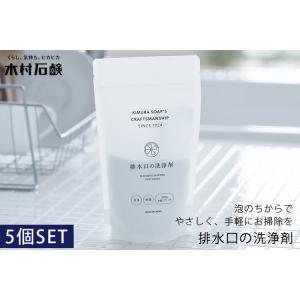 5個セット 木村石鹸 排水口の洗浄剤 4070...の詳細画像2