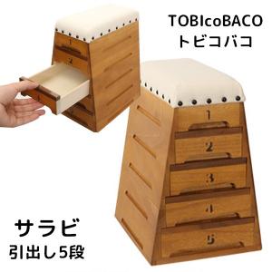 TOBICOBACOトビコバコ 跳び箱型おもちゃ箱 3段 収納 シンバ c001 豊田
