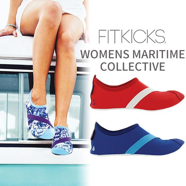 FITKICKS WOMEN’S MARITIME COLLECTIVE 超軽量 コンパクトシューズ...