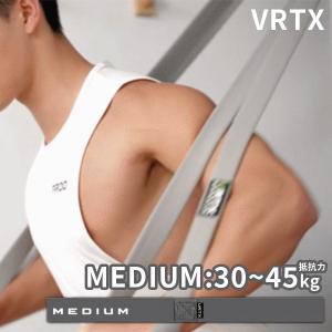 VRTX フィットネスバンド MEDIUM（抵抗力30〜45kg） 耐荷重1000kg 布製トレーニングバンド（JPIN）｜flaner-y