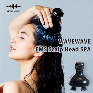 WAVE WAVE スカルプ ヘッドスパ EMS 頭皮ブラシ EMS Scalp Head SPA（HSOK）/海外×｜flaner-y