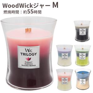 WoodWick ジャー キャンドル M ウッドウィック Jar candle カメヤマ（KMYM）｜flaner