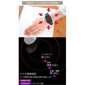 腕時計型ボイスレコーダー FFRーW600 リ...の詳細画像5