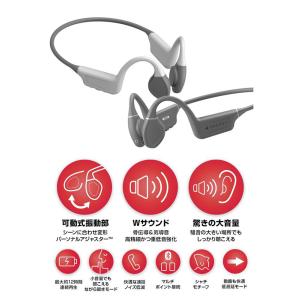 HACRAY 可動式骨伝導イヤホン Orca ...の詳細画像2