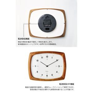 壁掛け時計 電波時計 Niffer ニフェル ...の詳細画像2