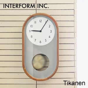 時計 インターフォルム INTERFORM Komero コメロ ウォールクロック CL