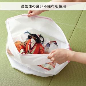 ひな人形収納パック(大小セット)|巾着タイプ ...の詳細画像3