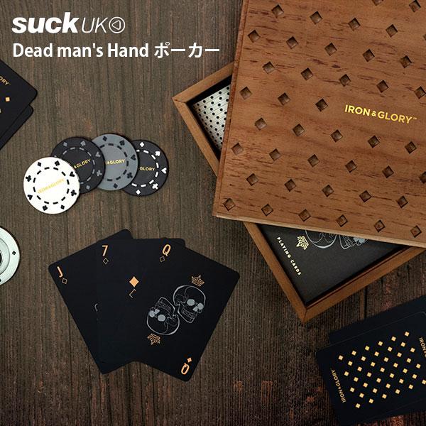 SUCK UK Dead man's Hand ポーカー｜カジノセット チップ マット サックユーケ...