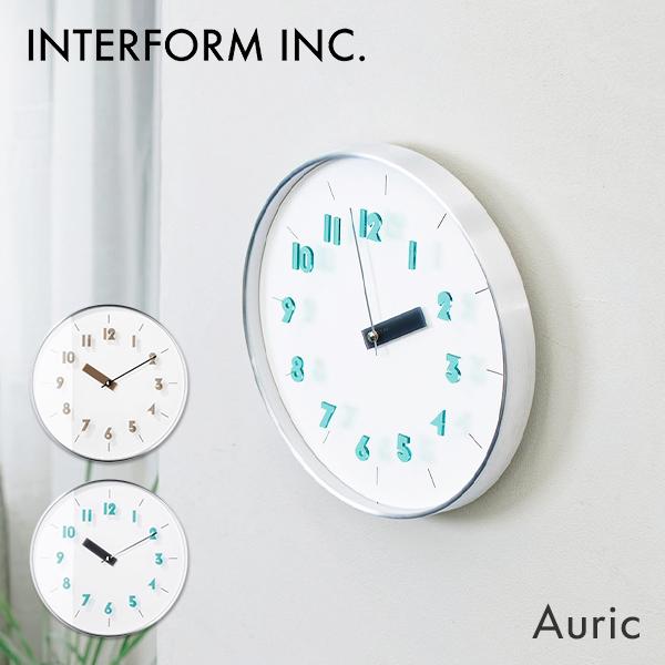 壁掛け時計 Auric オーリク｜掛け時計 時計 壁掛時計 ウォールクロック インテリア雑貨 アルミ...