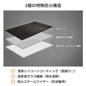 モバイルバッテリー 防火バッグ マジェット フ...の詳細画像4