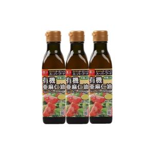 キャナ　亜麻仁油本来の栄養と風味がそのまま　未精製　オーガニック　有機亜麻仁油180g