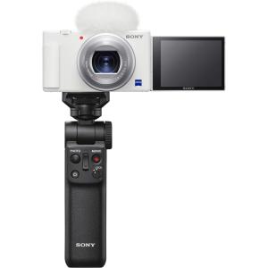 ソニー Vlog用カメラ VLOGCAM デジタルカメラ シューティンググリップキット ホワイト 白 ZV-1G W
