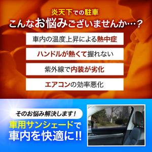 車 カーテン マグネット 車用サンシェード 日...の詳細画像3