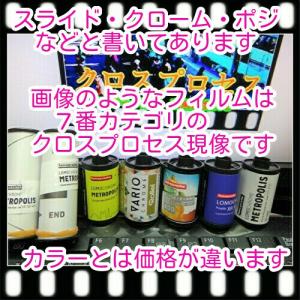 中判カメラ ブローニーカラーフィルム現像+CD...の詳細画像1