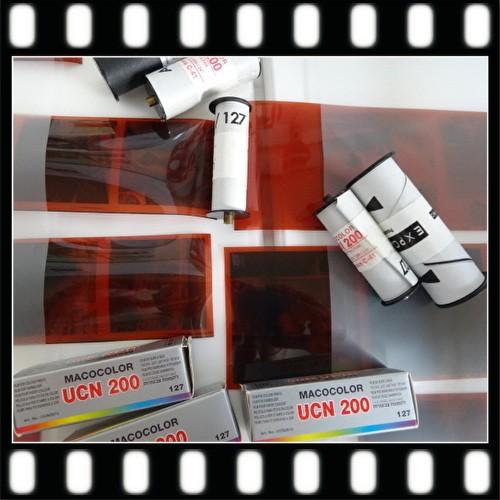 127　126　スクエア　カラー現像フィルムを現像するだけ　カラーのみ（モノクロは2本分料金）特殊フ...