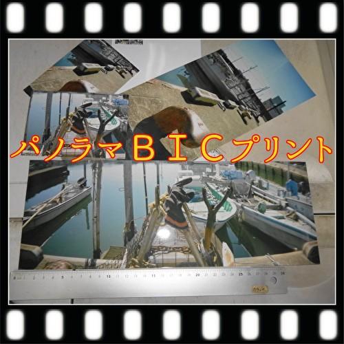 パノラマ　BICプリント 焼増３コマ３枚セット