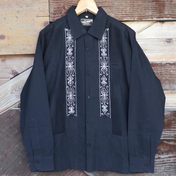 サイズ38 Estrella Standard L/S GUAYABERA REJILLADA 長袖...