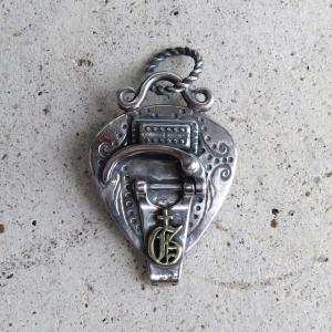 サイズ21 galcia ガルシア メキシカンリング 20R-MEX001 スカル クロス