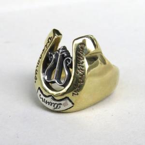 サイズ21 galcia ガルシア メキシカンリング 20R-MEX001 スカル クロス