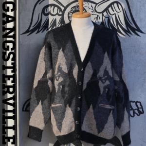 GANGSTERVILLE（ギャングスタービル） モヘア カーディガン MIVIDA