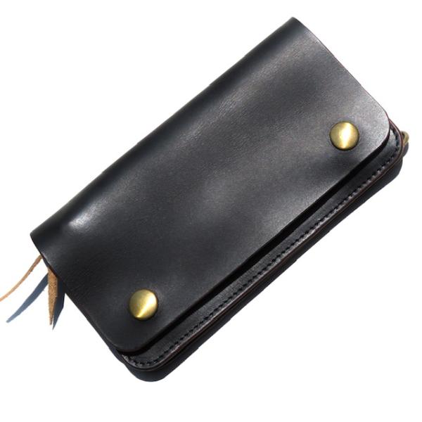 GuiltyFlame ギルティーフレーム トラッカーウォレット レザーウォレット ブラック