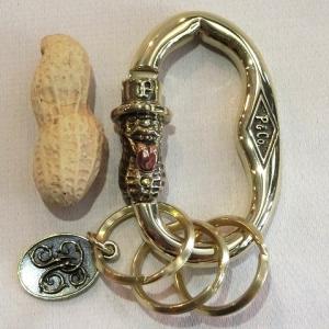PEANUTS &CO ピーナッツ&カンパニー　キーフック　カラビナ　シルバー PEANUTS＆CO PEANUTS&CO. ピーナッツカンパニー Horse Key Hook