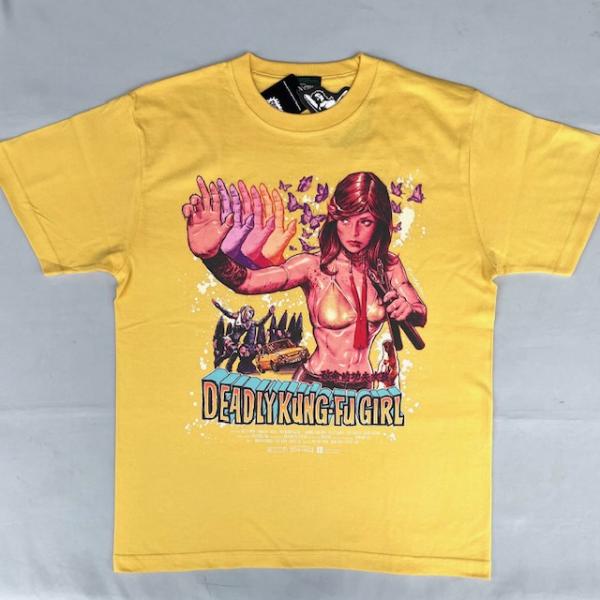 XLサイズ ロッキンジェリービーン EROSTIKA DEADLY KUNG-FU GIRL Tシャ...