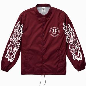XLサイズ Red Tail レッドテイル V22-E ZF Nylon Coach Jacket コーチジャケット ワイン色