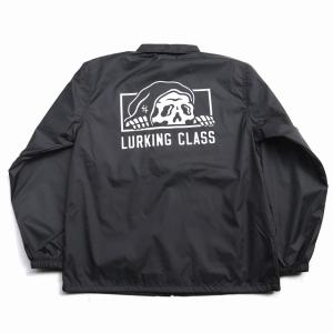 XLサイズ LURKING CLASS (ラーキングクラス）COPRO コーチジャケット Black スケッチータンク SKETCHY TANK 黒色｜flashcadillackustom