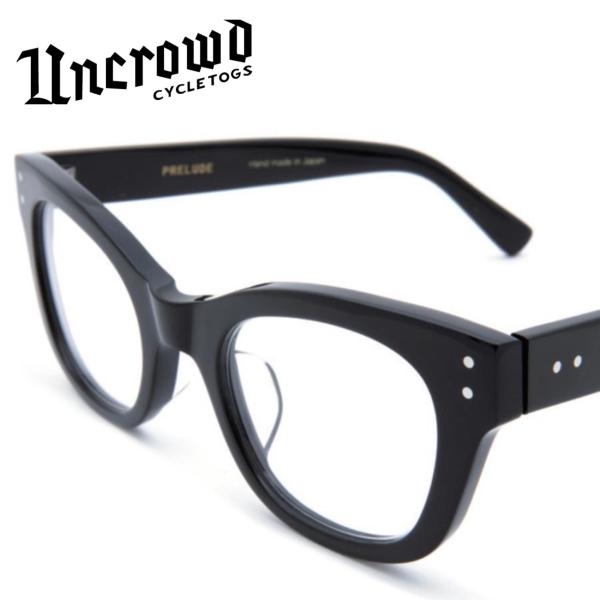 クリアーレンズ UNCROWD MODEL-PRELUDE BLK/Clear アンクラウド SHA...