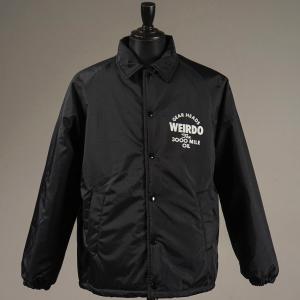 WEIRDO ウィアード コーチジャケット 3000MILE COACH JACKET Black｜flashcadillackustom