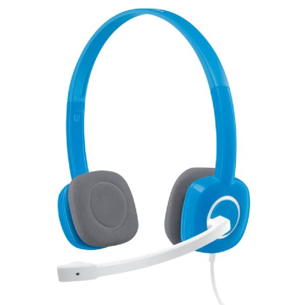 ステレオヘッドセット Stereo Headset H150 Blue Logitech ロジテック...