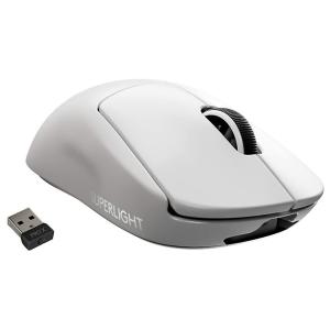 ゲーミングマウス G PRO X Superlight White ワイヤレス 無線 Logitech Bluetooth HERO 25Kセンサー 超軽量63g 並行輸入品 ホワイト GPROXSUPERLIGHT-WH ◆宅｜flashmemory