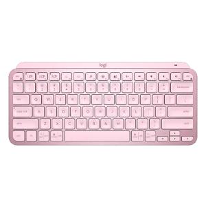 ワイヤレスキーボード MX KEYS MINI Wireless 英語配列 Logitech Bluetooth スマートイルミネーション 並行輸入品 ローズ MXKeysMini-RO ◆宅｜flashmemory