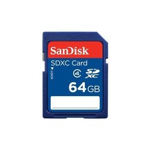 64GB SanDisk/サンディスク SDXCカード (海外リテール) CLASS4 SDSDB-...