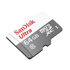 64GB microSDXCカード マイクロSD SanDisk サンディスク Ultra UHS-I R:80MB/s 海外リテール SDSQUNS-064G-GN3MN ◆メ