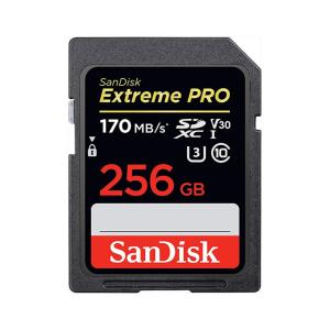 256GB SDXCカード SDカード SanDisk サンディスク Extreme Pro UHS-I U3 V30 4K R:170MB/s W:90MB/s 海外リテール SDSDXXY-256G-GN4IN  メ