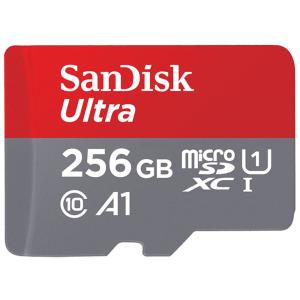 256GB microSDXCカード マイクロSD SanDisk サンディスク Ultra Class10 UHS-I A1 R:100MB/s 海外リテール SDSQUAR-256G-GN6MN ◆メ