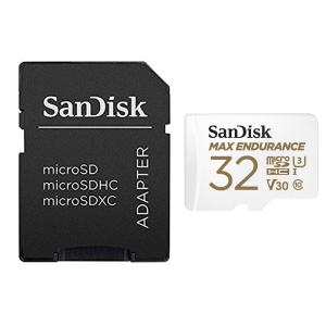 32GB microSDHC マイクロSD SanDisk サンディスク MAX Endurance 連続録画1.5万時間 UHS-1 U3 V30 R:100MB/s W:40MB/s 海外リテール SDSQQVR-032G-GN6IA ◆メ