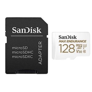 128GB microSDXC マイクロSD SanDisk サンディスク MAX Endurance 連続録画6万時間 UHS-1 U3 V30 R:100MB/s W:40MB/s 海外リテール SDSQQVR-128G-GN6IA ◆メ｜風見鶏