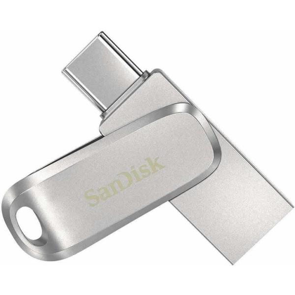 256GB USBメモリ USB3.1 Gen1-A/Type-C 両コネクタ搭載 SanDisk ...